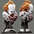 Pennywise Surprised Bust Collectible Figure 3D model small image 2