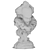 Pennywise Surprised Bust Collectible Figure 3D model small image 3