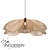 Ethnic Rattan Pendant Light 3D model small image 1