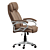 Elegant Caramel Brown Executive Office Chair 3D model small image 3