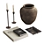 Zara Home Decor Set 3D model small image 1