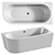 Tellkamp Pio Corner Bath Set 3D model small image 1