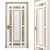 Baroque Style Classic Doors 3D model small image 1