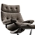  Natuzzi RE-VIVE Club KING 604K 3D model small image 4