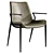 Modern Gray Chair Ehssen 3D model small image 1