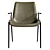 Modern Gray Chair Ehssen 3D model small image 2