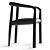 Elegant Molteni&C MISS Chair 3D model small image 3