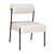 Sleek Modern Marni Dining Chair 3D model small image 4