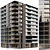 Modern Urban Building Design Kit 3D model small image 1