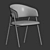 Modern Colin Chair Design 3D model small image 5