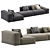 Boca Navi Sofa Set 2 3D model small image 4