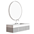 Verona-Style My Time Bathroom Set 3D model small image 5