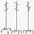 Pipe Coat Rack Model Formats 3D model small image 4