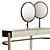 Chloe Dressing Table with Exceptional Craftsmanship 3D model small image 3