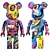 Artistic Bearbrick Collection 3D model small image 3