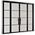 Compact Metal Glass Door Kit 3D model small image 3