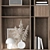 Modern Two-Tone Bookcase Bundle 3D model small image 4