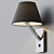 Modern Steel Wall Lamp Light 3D model small image 6