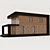 Modern Flat Roof House 109m² 3D model small image 4