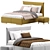  Velvet Slipson Bed by Divan.ru 3D model small image 6