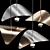 Modern Chic Bonnie Pendant Lighting 3D model small image 3