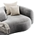 Modern Kay Sofa Render Bundle 3D model small image 3