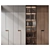 Modern Bookshelf Decor GHS-2521 3D model small image 1