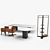 FURSYS Tepui Table Chair Shelves 3D model small image 2