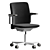 Modern Path Task Chair: Stylish Comfort 3D model small image 1