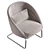 Luxury 3D Armchair Model UV Unwrapped 3D model small image 5