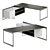 Forma5 Vektor Executive Desk 3D model small image 2