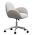 Plush Velvet Task Chair 3D model small image 2