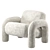 BUBO Armchair: Exceptional Comfort & Style 3D model small image 7