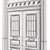 Classic Door 3D Max Modeling 3D model small image 7