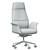 Luxury Cocoon Executive Armchair 3D model small image 5