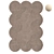 Helix Wool Rug Set Taupe Cream 3D model small image 1