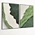 Plaster Dual Photo Frame Texture 3D model small image 5