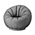 Lazy Pumpkin Sofa Bed 3D model small image 3