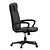 Ergonomic Heald Faux Leather Chair 3D model small image 2