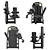  Advanced Leg Curl Machine, 4096x4096 UVW 3D model small image 3