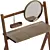 Elegant PoltronaFrau Dressing Table 3D model small image 2