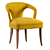 Modern Mary Q Chair Rendered 3D model small image 3