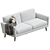 Trendy Oliver Sofa Bestseller 3D model small image 2