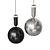 Orb LED Pendant Light Fixture 3D model small image 3