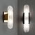 Alabaster Geometric Wall Sconce 3D model small image 2