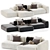  Sky Modular Sofa: Tamamm Quality 3D model small image 3