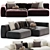  Sky Modular Sofa: Tamamm Quality 3D model small image 4