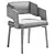 Luxurious Modern Galea II Chair 3D model small image 4