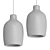 Sleek Milk Can Pendant Light 3D model small image 2