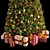 Holiday Tree with Gifts & Wreath 3D model small image 3